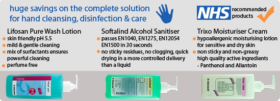 Huge savings on the 
complete hand care solution