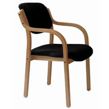 Aurora Upholstered Chair with Arms