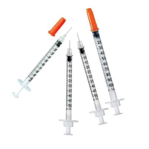 Micro Fine 0 5 Ml Insulin Syringe U100 0 33 Mm 29 G 12 7 Mm X 100 Midmeds