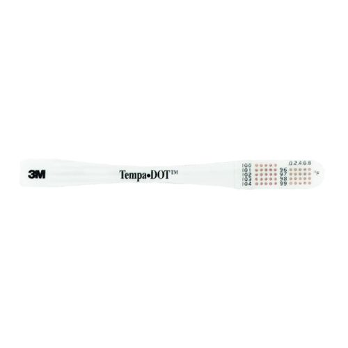 Tempa-dot Disposable Thermometer Sterile 100 Count 