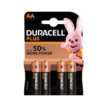 Duracell Plus AA Batteries x 4