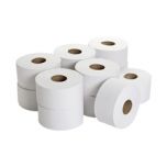 Mini Jumbo Toilet Paper 62mm Core x 12 Rolls