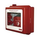 HeartStart HS1 and FRx AED Indoor Wall Box with Alarm