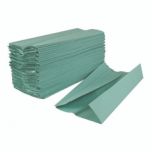 Pristine C-Fold Hand Towel 1-ply Green x 4000