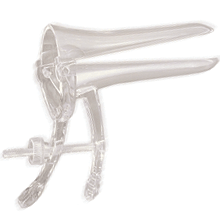 Pelispec Disposable Vaginal Speculum - Medium Long with Lock x 25