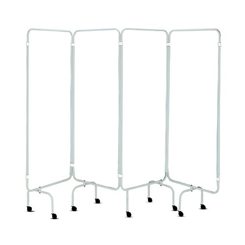 4-Panel Privacy Screen Frame - White (Frame Only)