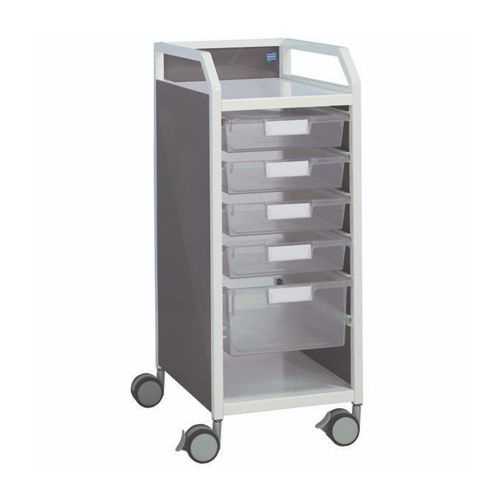 Howarth 2 Trolley - 5 Trays - Grey