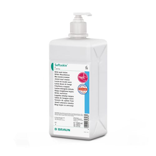 Softaskin Sensitive Wash Lotion 500mlBottle(withpump)x5