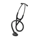 3M™ Littmann® Master Cardiology™ Stethoscope, Black Plated Chestpiece and Eartubes, Black Tube, 2161