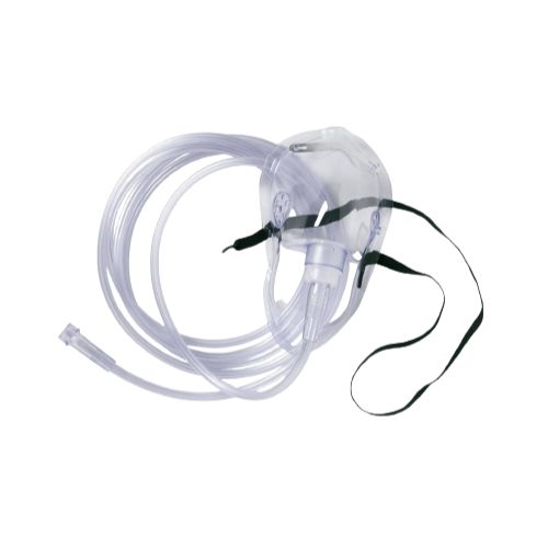 Adult Medium Concentration Oxygen Mask with 2.1m Tubing x 1