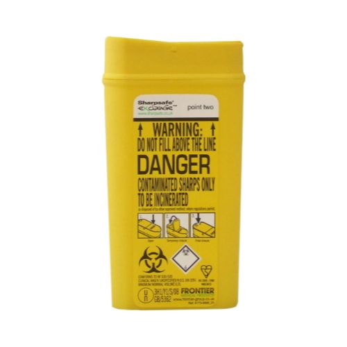 Sharpsafe 0.2L Sharps Bin