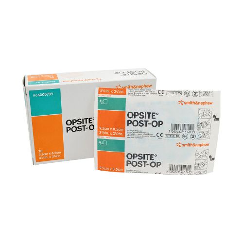 Opsite Post-Op Waterproof Dressings - 8.5cm x 9.5cm x 20