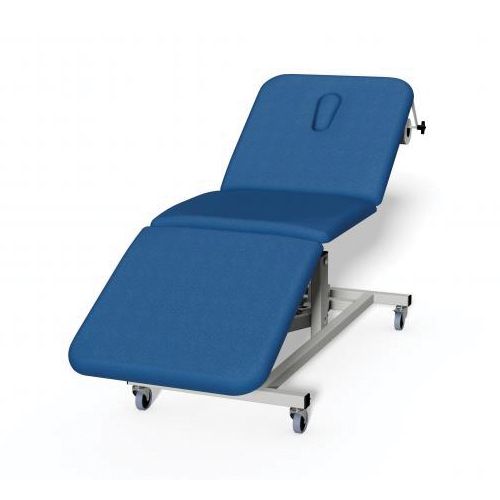Vega 3 Section Treatment Couch in Mid Blue