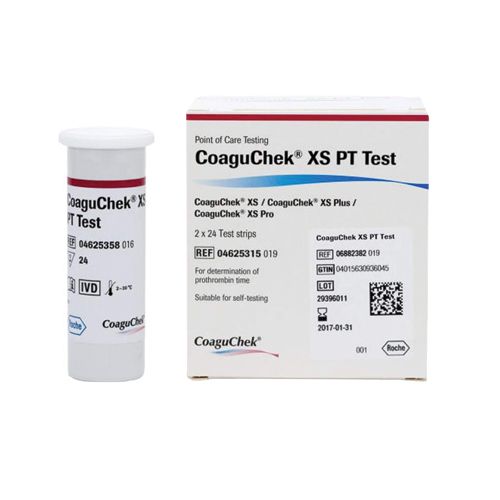CoaguChek XS PT Test Strips x 48