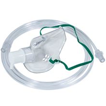 Medium Concentration Oxygen Mask + 2.1m Tubing - Paediatric
