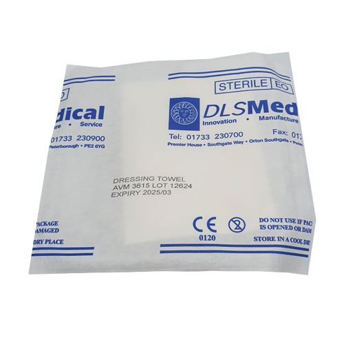 Sterile Dressing Towel 2-ply 45cm x 50cm x 60