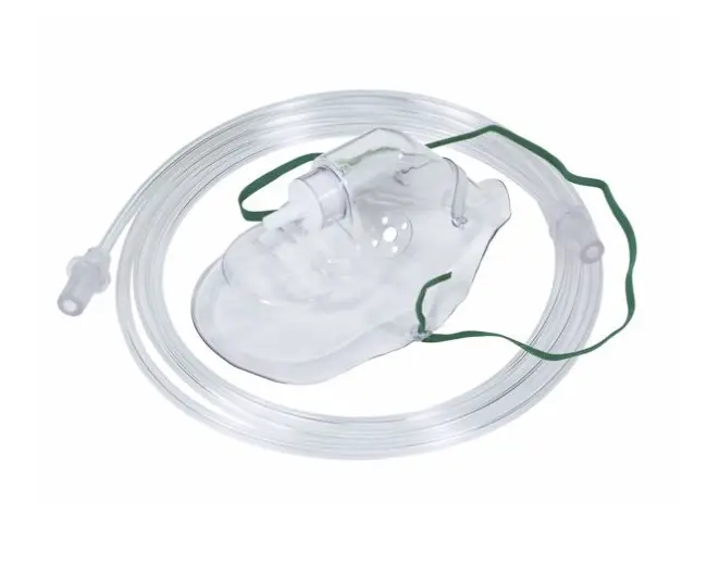 Non-Rebreathing Oxygen Mask with tubing and head strap - Adult x 1