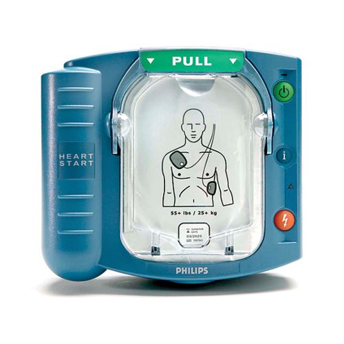 Philips HeartStart HS1 Defibrillator Package w/ Case