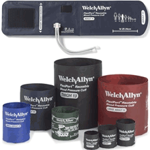 Welch Allyn Double Tube Flexiport Cuff - Adult Long