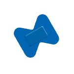 Blue Detectable Fingertip Plasters x 50