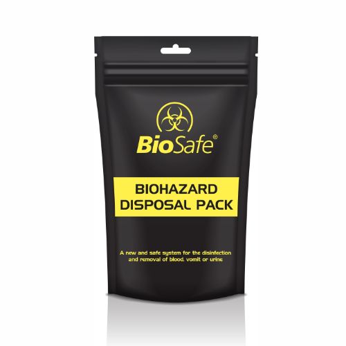 Biohazard Body Fluids Disposal Pack - Single