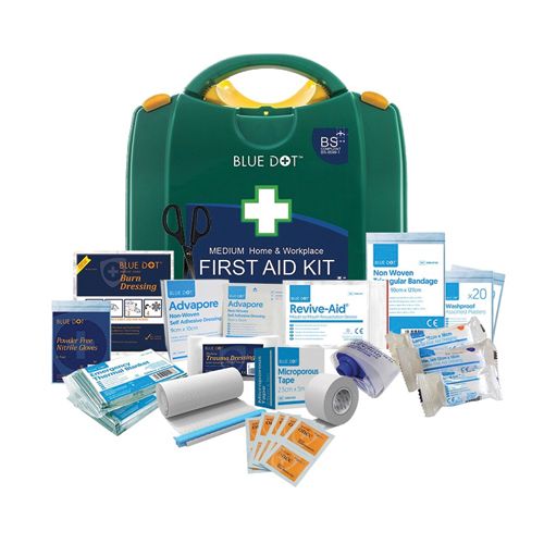BS-8599-1 Compliant First Aid Kit, Workplace - Medium