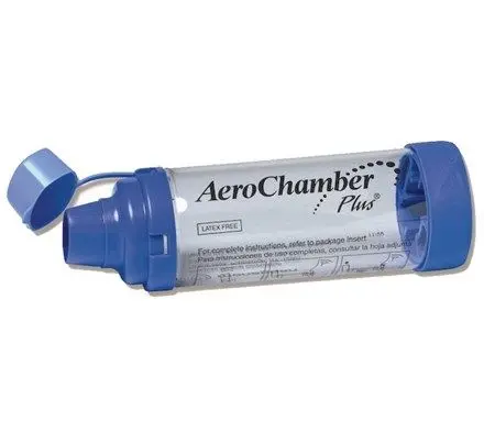 Aerochamber Plus Chamber with Mask - Infant (Orange)