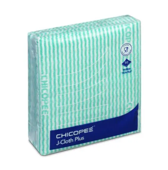 J-Cloth Plus Medium 34cm x 36cm - Green x 50
