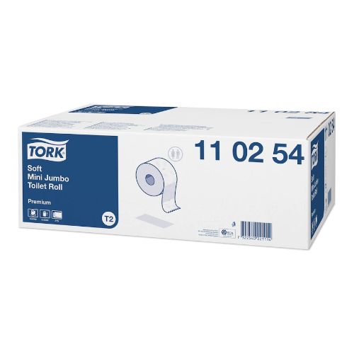 Tork Soft Mini Jumbo Toilet Roll x 12