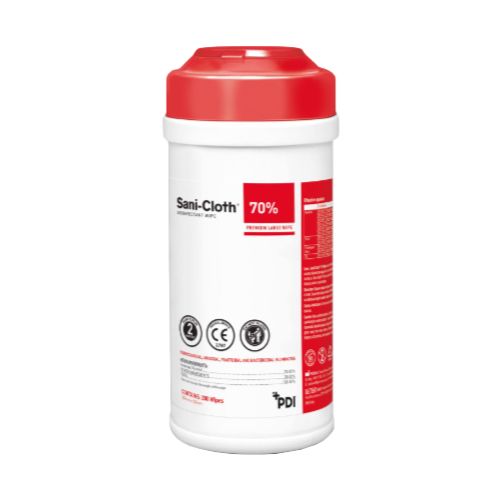 Sani-Cloth 70% Alcohol Wipes Cannister x 200