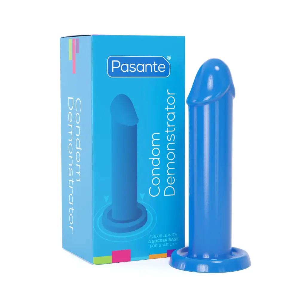 Condom Demonstrator - Blue