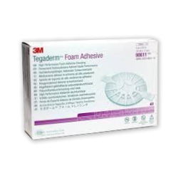 3M Tegaderm Foam Adhesive Dressing 10cm x 11cm (oval) x 10