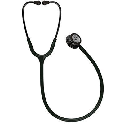3M Littmann Classic III Stethoscope - Black w/ Smoke Chestpi