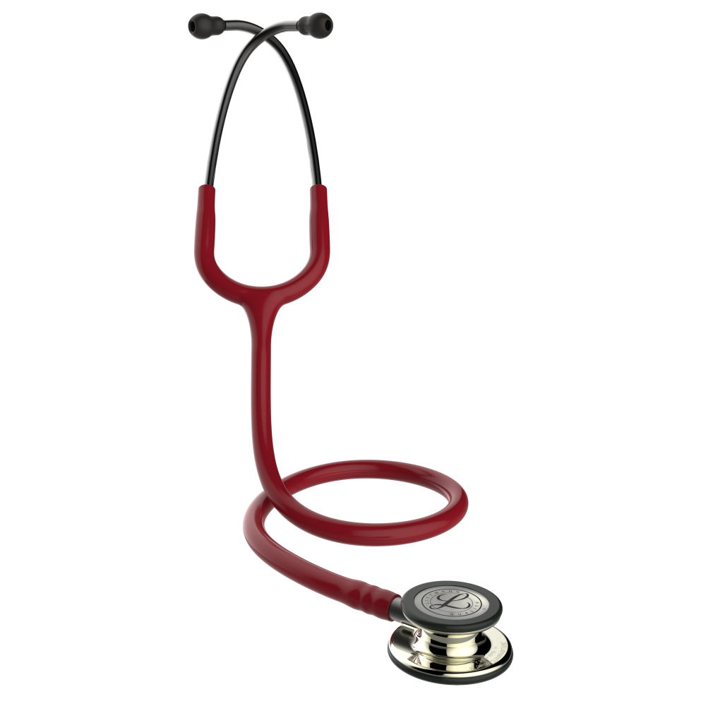 3M Littmann Classic III Stethoscope - ChampChstp BurgdyTube