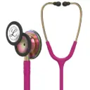 3M™ Littmann®  Classic III™ Monitoring Stethoscope, Rainbow-Finish, Raspberry Tube, 69 cm, 5806 