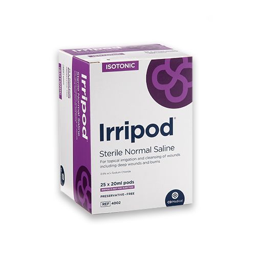 Irripod Sterile Normal Saline Solution 20ml x25