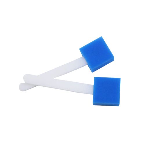 Prep Sponge Sticks in 2's - Blue, 15cm, Single Wrapped x 175
