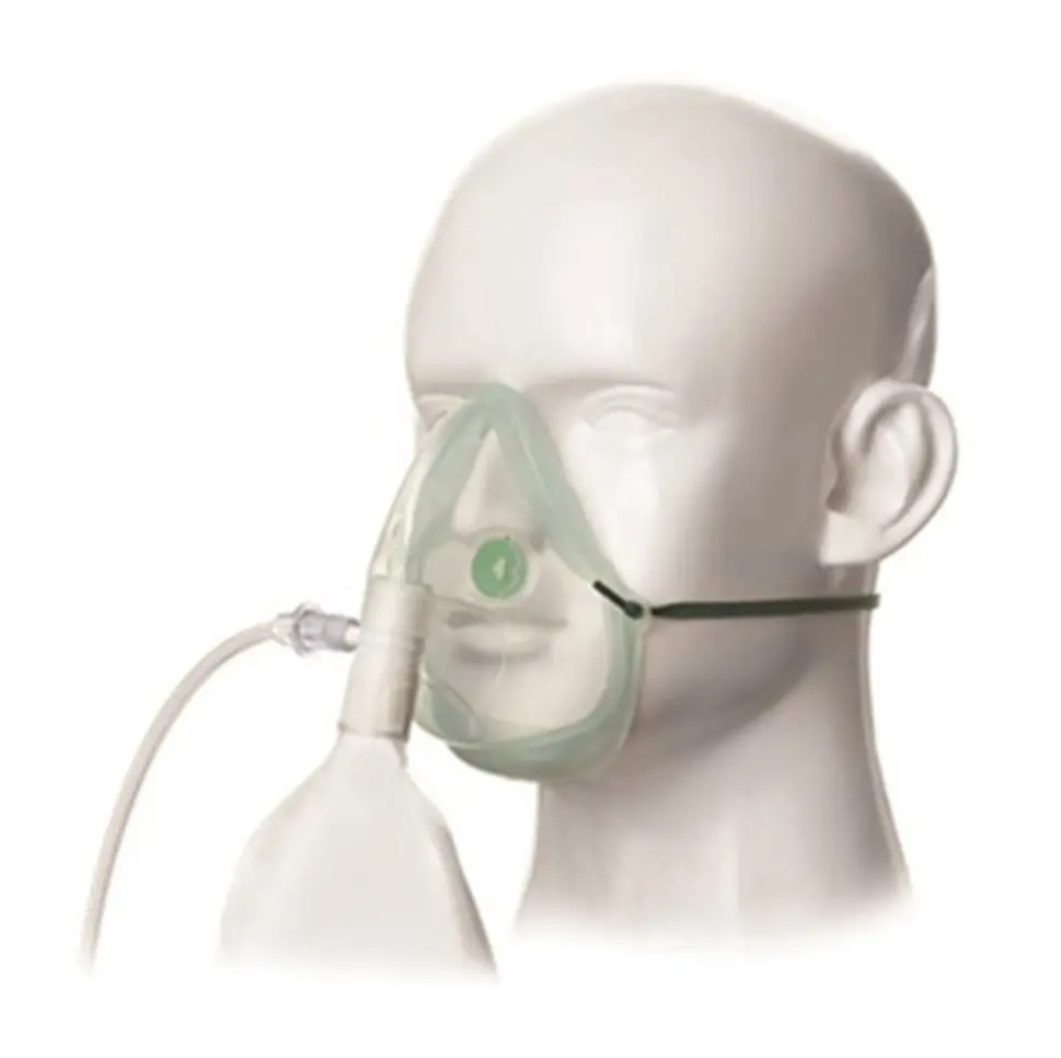 Adult High Concentration O2 Mask with Tubing x 1
