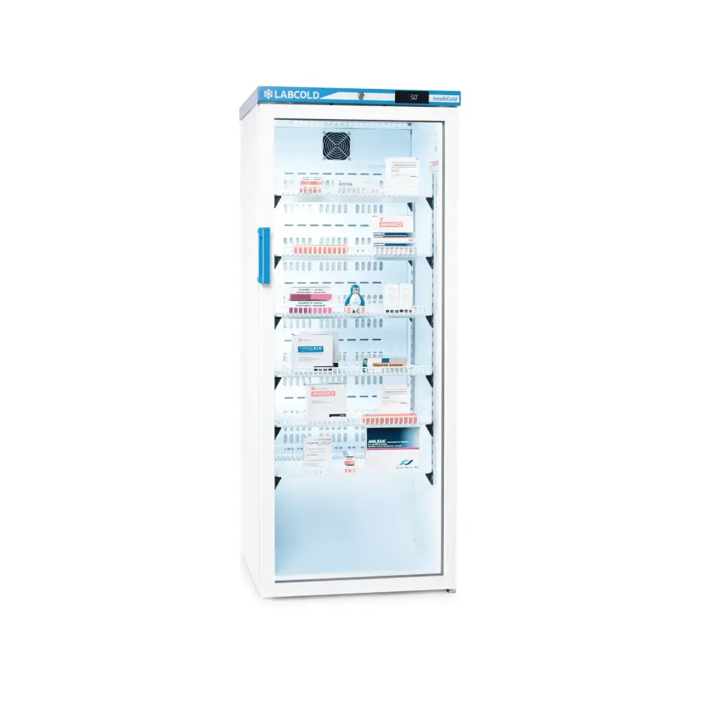 Labcold RLDG1024 Pharmacy Refrigerator Glass Door - 340L