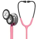 3M™ Littmann®  Classic III™ Monitoring Stethoscope, Mirror Chestpiece, Pearl Pink Tube, Pink Stem and Smoke Headset, 69 cm, 5962
