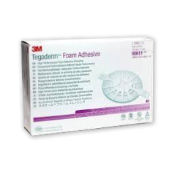 3M Tegaderm Foam Adhesive Dressing 6.9cm x 7.6cm (oval) x 10