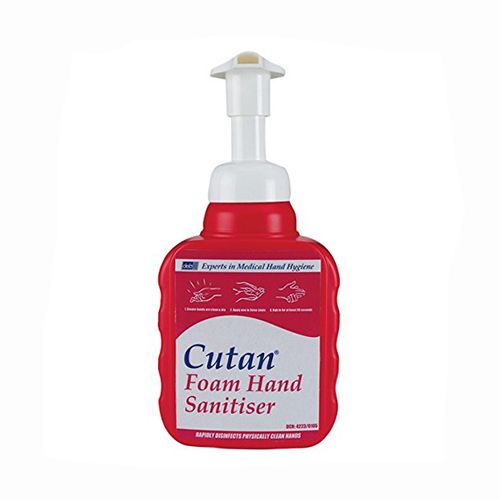 Cutan Foam Hand Sanitiser 400ml with Pump