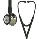 3M™ Littmann® Cardiology IV™ Diagnostic Stethoscope, Champagne Finish Chestpiece, Black Tube, Smoke Stem and Headset, 69 cm, 6179 