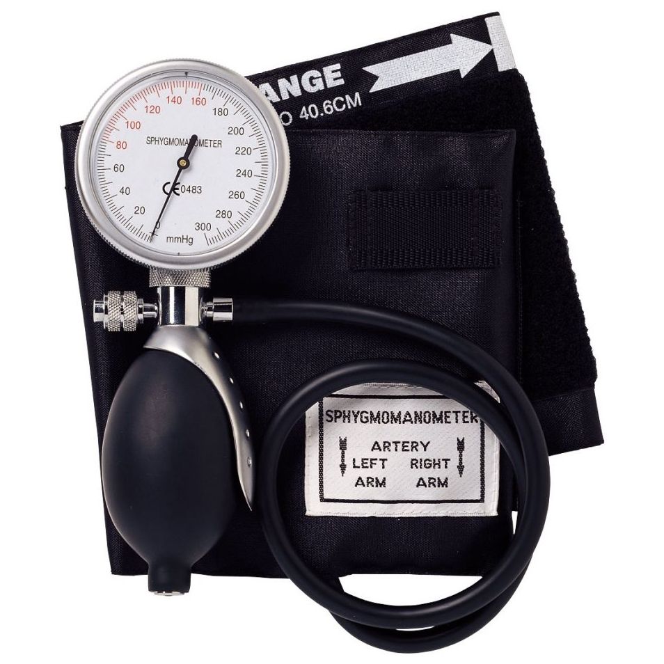 Topaz Deluxe Aneroid Sphygmomanometer - Palm Held