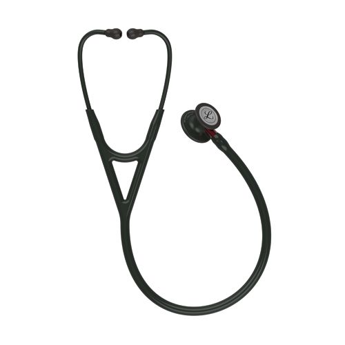 3M Littmann Cardiology IV Diagnostic Stethoscope Black/Red