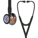 3M™ Littmann® Cardiology IV™ Diagnostic Stethoscope, High Polish Rainbow Finish Chestpiece,  Black Tube,  Smoke Stem and Smoke Headset, 69 cm, 6240