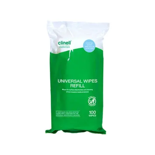 Clinell Universal Wipes Refill x 100 - 1 Pack