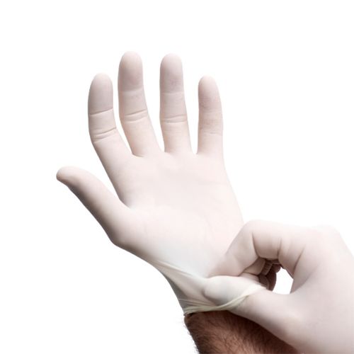 Sterling White Nitrile Exam Gloves x 100 - Small