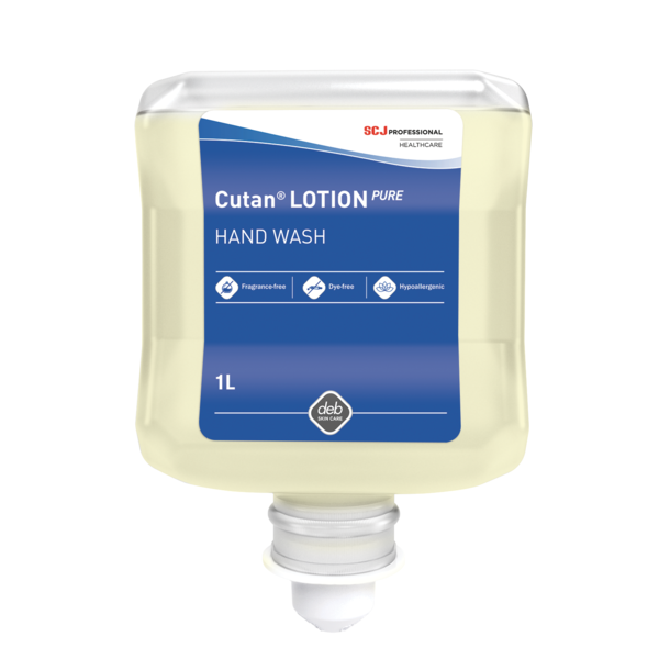SCJ Cutan Lotion Pure Hypoallergenic Soap 1 Litre CHA1000