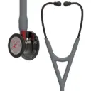 3M™ Littmann® Cardiology IV™ Diagnostic Stethoscope, 6183, Limited Edition, High Polish Smoke Chestpiece, Gray Tube, 69 cm